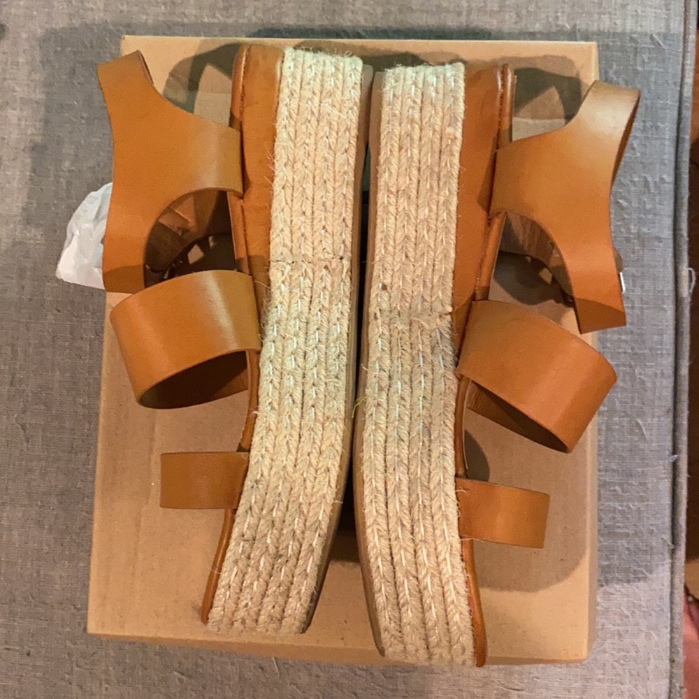 Tan Espadrilles Practically New! - image 2